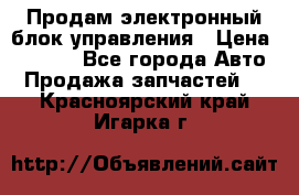 Продам электронный блок управления › Цена ­ 7 000 - Все города Авто » Продажа запчастей   . Красноярский край,Игарка г.